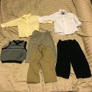 Lot Of size 18m boys Kenneth Cole and Nautica
